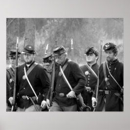 Poster Reprise de la guerre civile - Soldats de l'Union