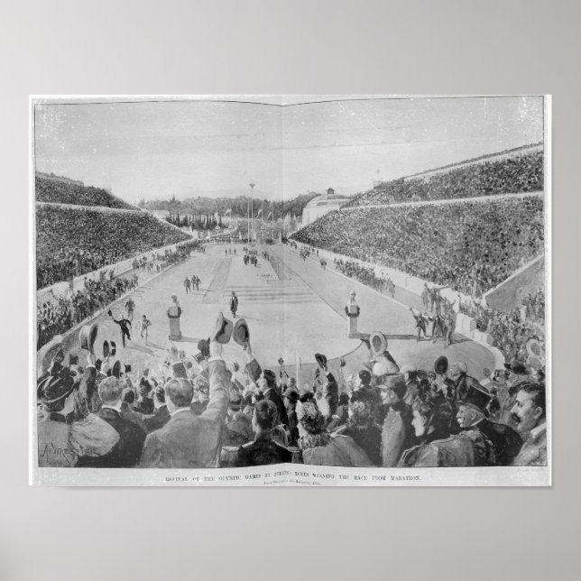 Poster Reprise des Jeux Olympiques à Athènes (Devant)