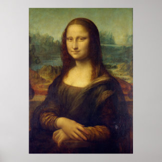 Poster Reproduction de Mona Lisa Imprimer - Da Vinci Impr