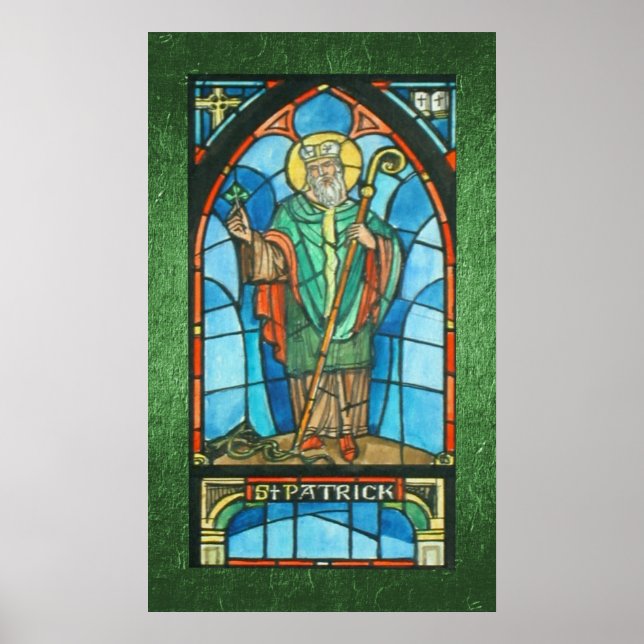 Poster Reproduction de verre de la baie St. Patrick (Devant)