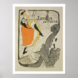 Poster Reproduction d'une publicité par affichage 'Jane