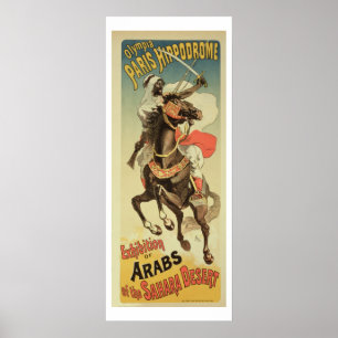 Poster Reproduction d'une publicité par affichage un