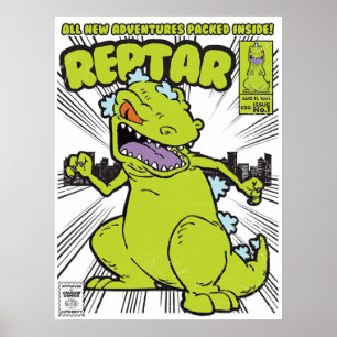 Poster Reptar Comic Book