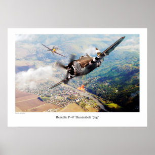 Poster Republic P-47 Thunderbolt