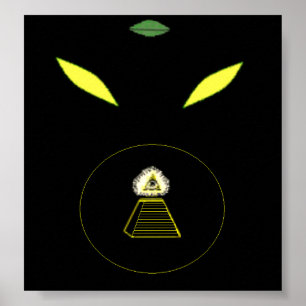 Poster républicain satanique
