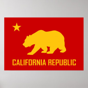 Poster République de la Californie