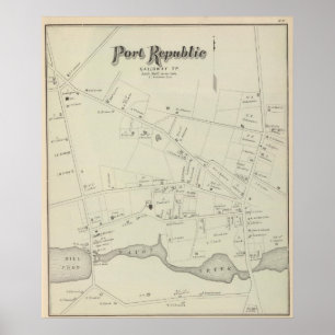 Poster République de port, Galloway Tp, New Jersey
