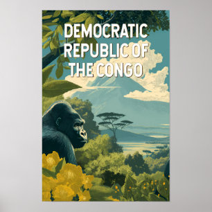 Poster République démocratique du Congo Illustration