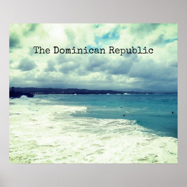 Poster République dominicaine (Devant)
