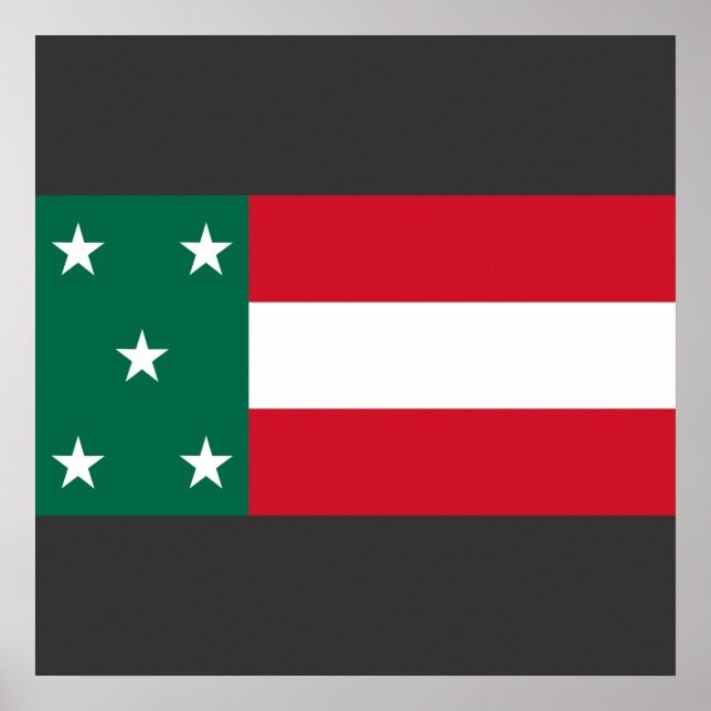 Poster République du Yucatan, Mexique (Devant)