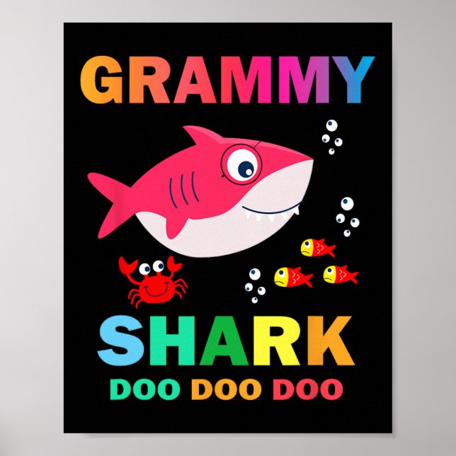 Poster Requin Grammy (Devant)