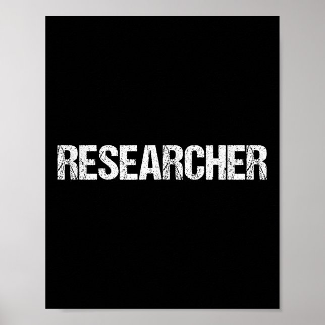 Poster Researcher Simple Title  (Devant)