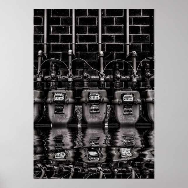 Poster Réseaux d'eau no 5 (Devant)