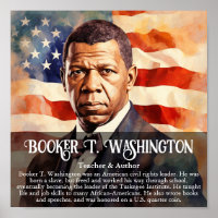 Réservateur T Washington Noir Histoire Mois Classe