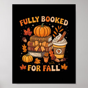 Poster Réservé au complet pour les livres d'automne Citro