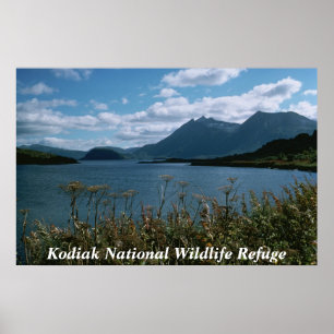 Poster Réserve faunique nationale de Kodiak