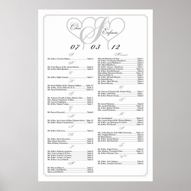 Poster ***RÉSERVÉ*** pour Eufrasia+Chris (Devant)