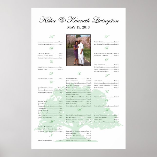 Poster ***RÉSERVÉ POUR Kisha+Kenneth*** (Devant)