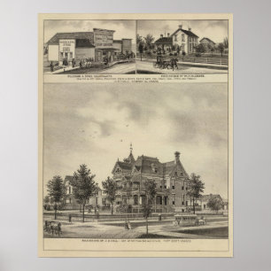 Poster Résidence de colline de JD, le Kansas