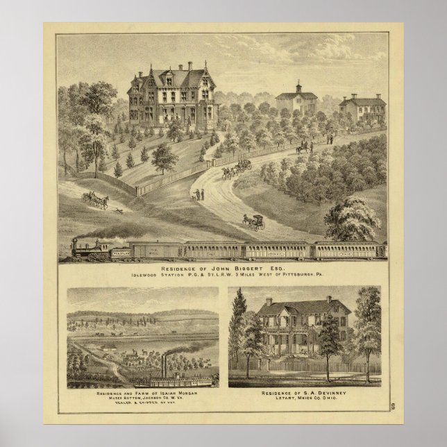 Poster Résidence de John Biggert, Station d'Idlewood (Devant)