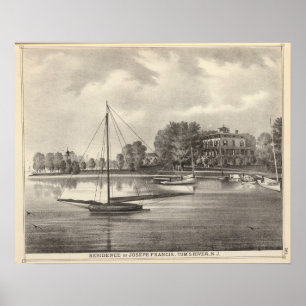 Poster Résidence de Joseph Francis, Tom's River, NJ