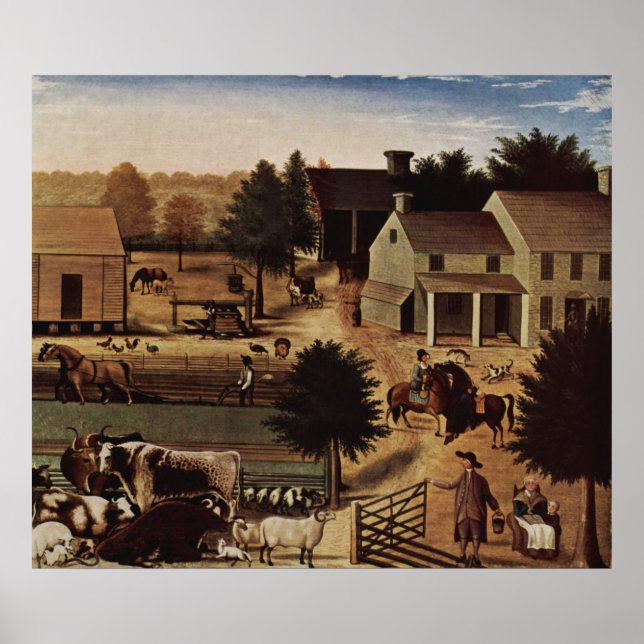 Poster Résidence Edward Hicks de David Twining (Devant)