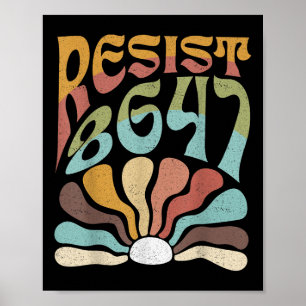 Poster Résister subtilement à 8647 Trump Résister à la pr