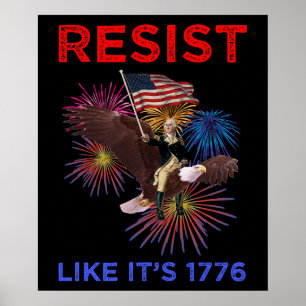 Poster Résistez comme c'est 1776