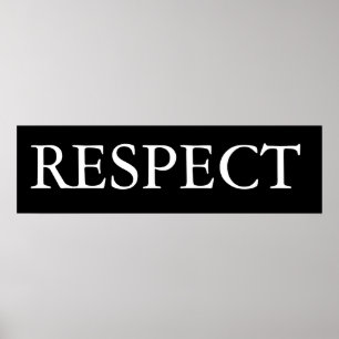 Poster Respect