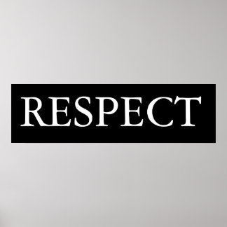 Poster Respect