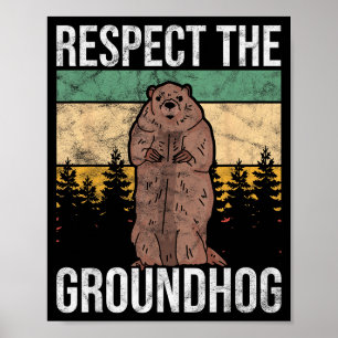 Poster Respect de la marmotte terrestre _1