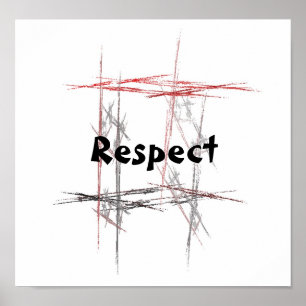 Poster Respect des arts martiaux