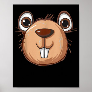 Poster Respectez la journée du groundhog jour du ground h
