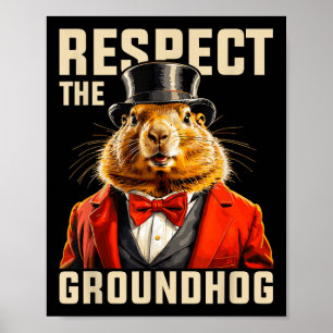 Poster Respectez Le Jour Du Cochon De Terre Hommes Femmes