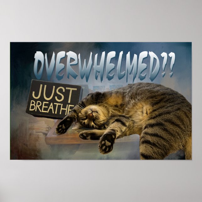 Poster respire simplement l'affiche de rétablissement 23 (Devant)