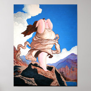 Poster Respirez… et ouvrez la déesse en dedans !