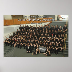 Poster Ressort de GSO de 'photo 10 groupes