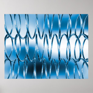 Poster Ressorts bleus