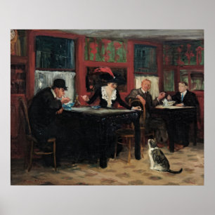 Poster Restaurant chinois par John Sloan