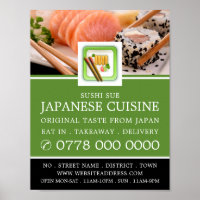 Restaurant Japonais, Sushi Publicité