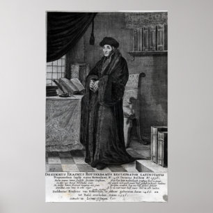 Poster Restaurateur de la langue latine"