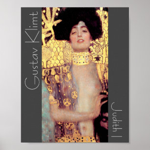 Poster Restauration de Judith I Holofernes Gustav Klimt N