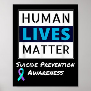Poster Rester Sensibilisation à la prévention du suicide