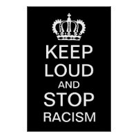 Restez à l'écoute et arrêtez le racisme