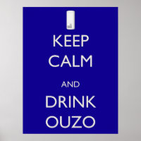 Restez calme et buvez de l'ouzo