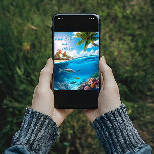 Poster Restez calme et détendez-vous