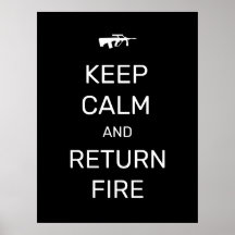 Restez calme et retournez en feu
