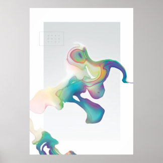 Poster Restez coloré