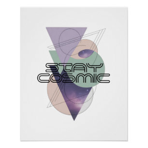 Poster Restez Cosmique