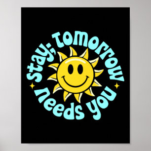 Poster Restez demain, vous avez besoin de vous, Sensibili